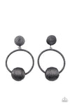 Paparazzi Social Sphere Earrings - April 2021 Life Of The Party Exclusive